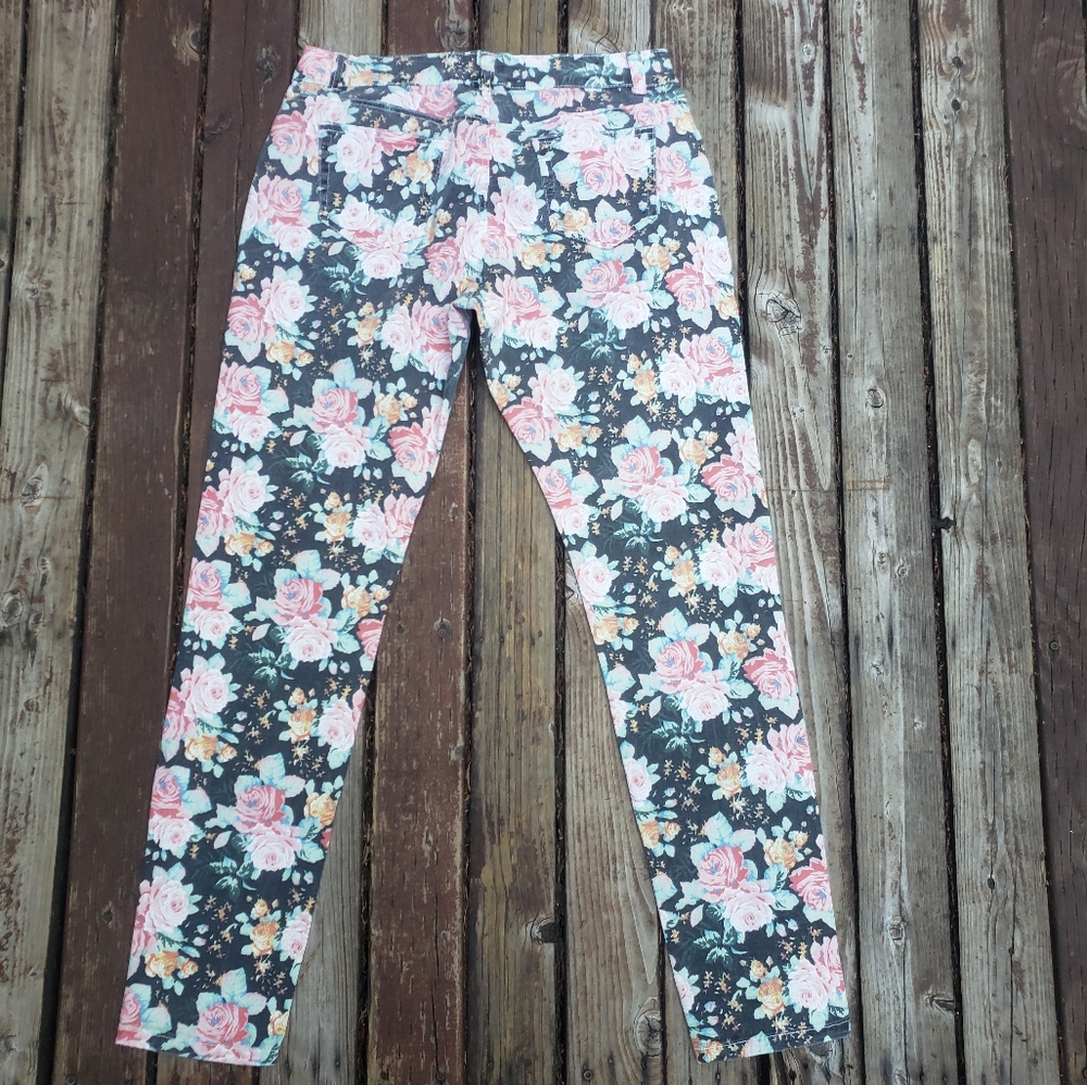Jean For Love - Floral Jeans - Size 13